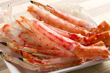 Deniz ürünleri taze yengeç